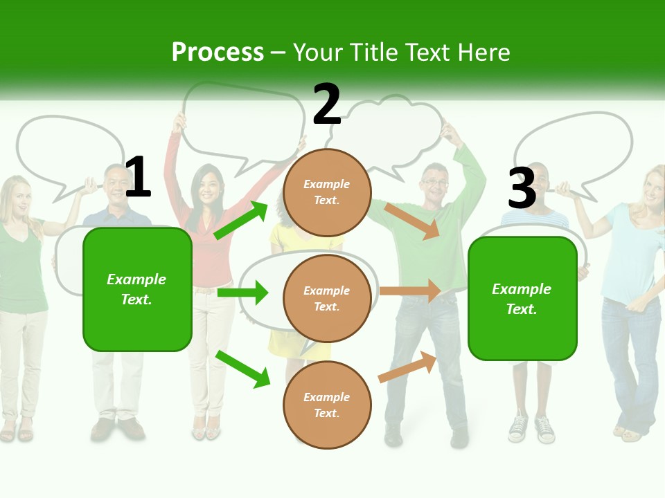 Render Big World PowerPoint Template