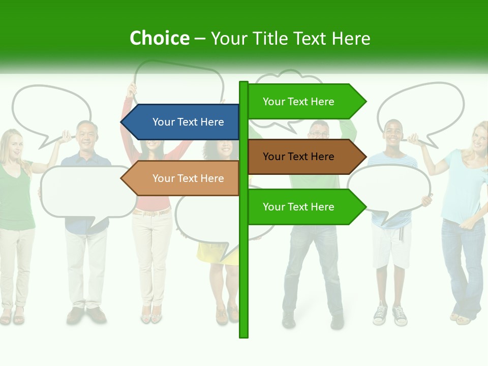 Render Big World PowerPoint Template