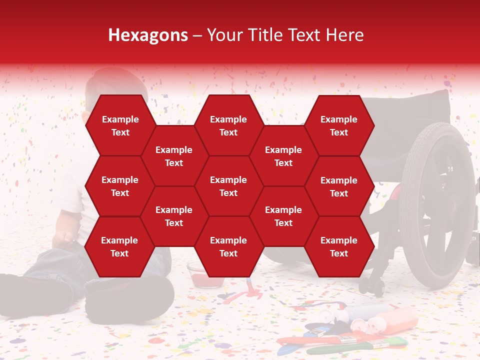 Global Grey Cube PowerPoint Template