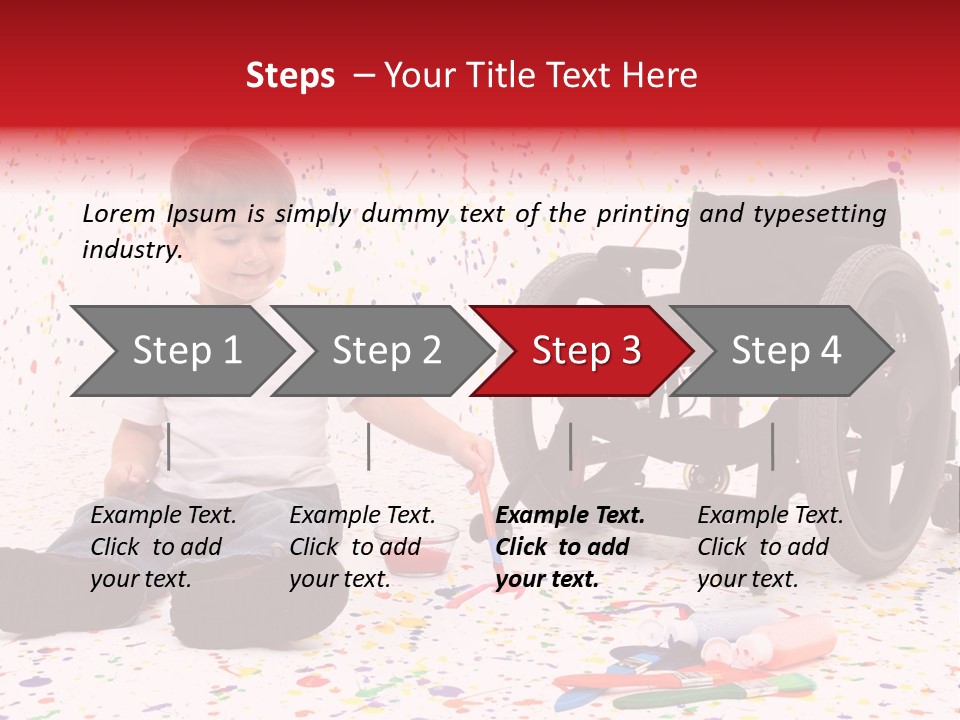 Global Grey Cube PowerPoint Template