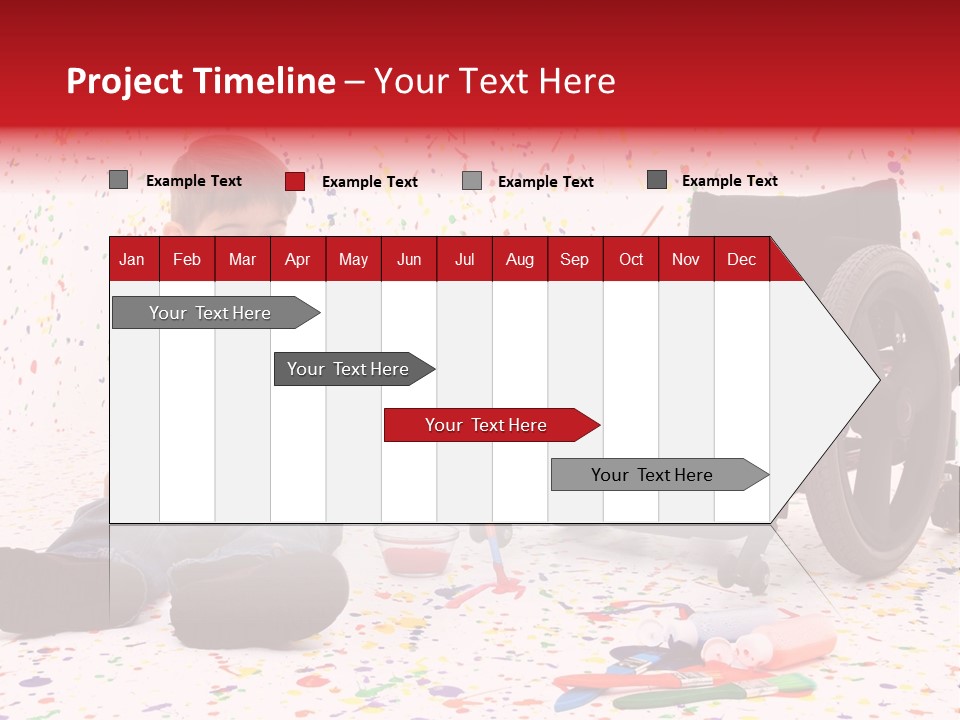Global Grey Cube PowerPoint Template