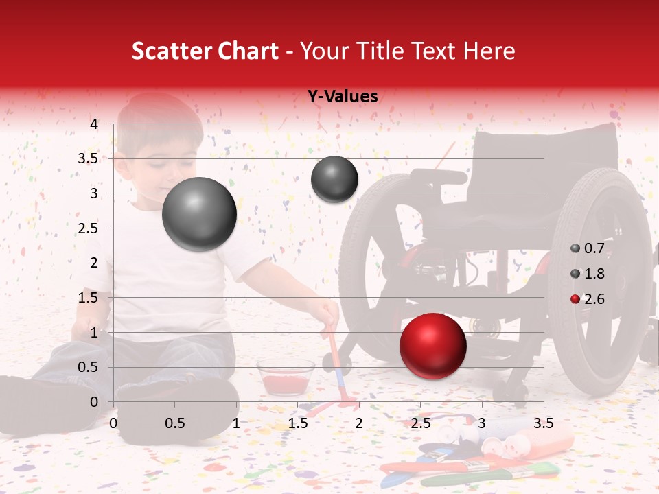 Global Grey Cube PowerPoint Template