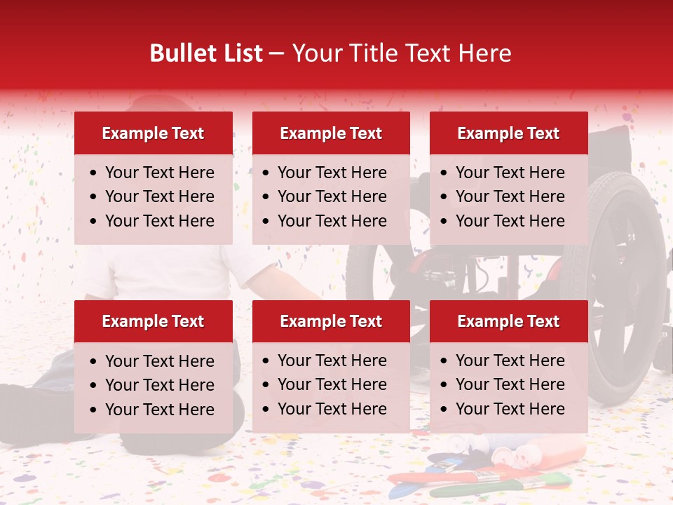 Global Grey Cube PowerPoint Template