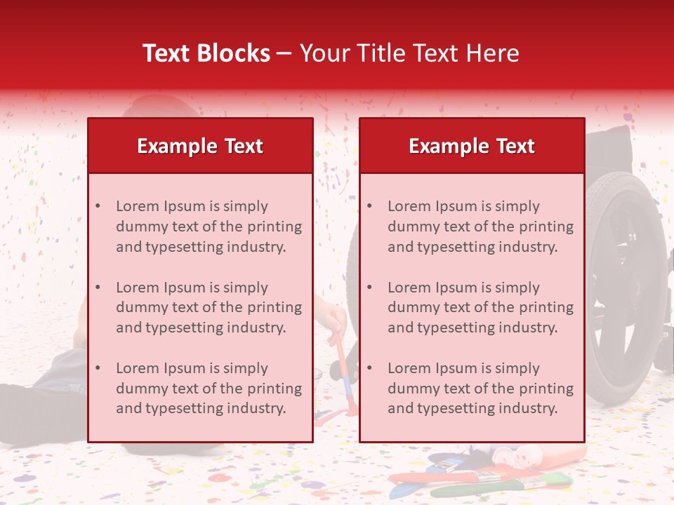 Global Grey Cube PowerPoint Template