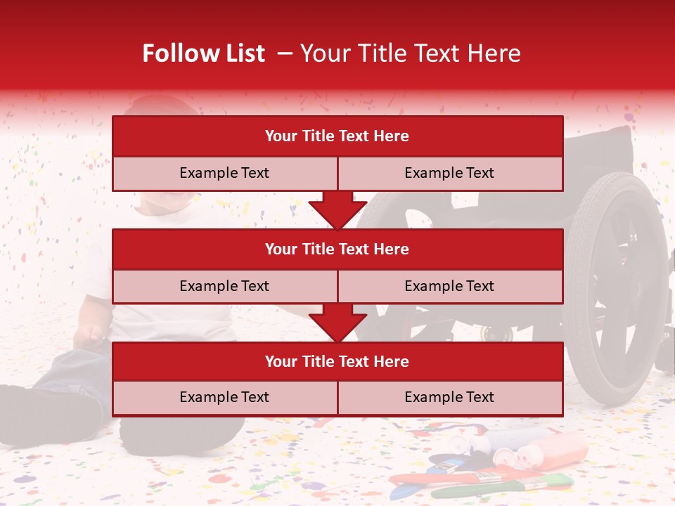 Global Grey Cube PowerPoint Template
