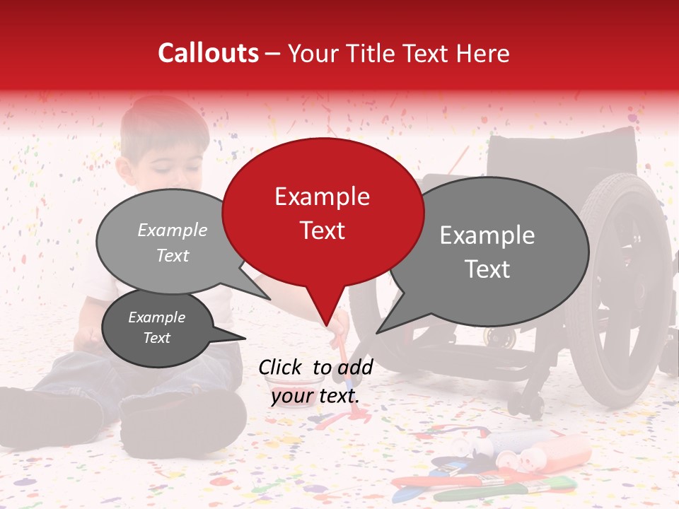 Global Grey Cube PowerPoint Template