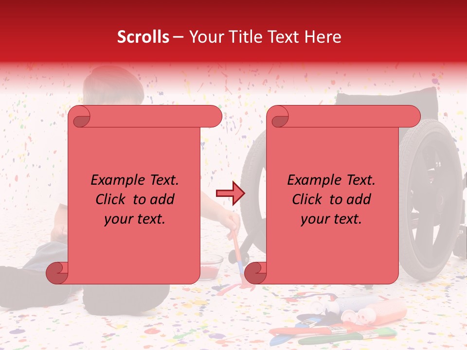 Global Grey Cube PowerPoint Template