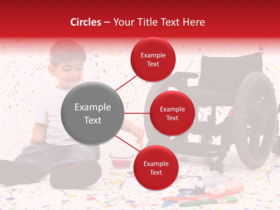 Global Grey Cube PowerPoint Template