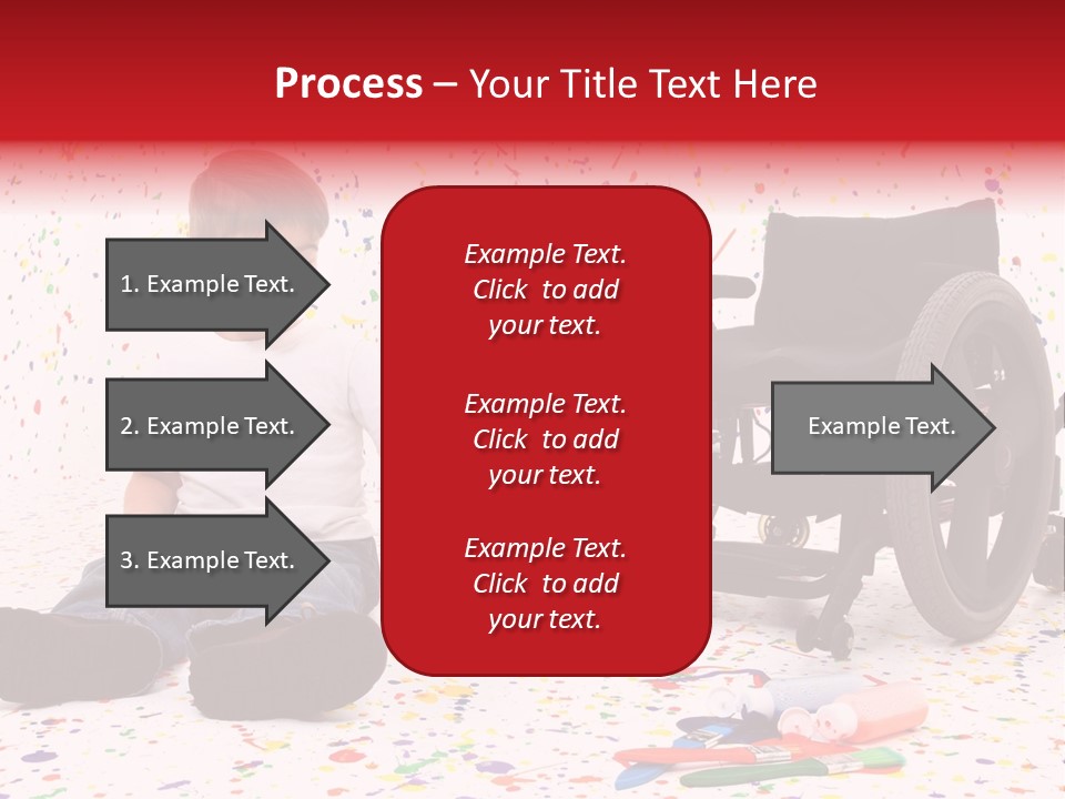 Global Grey Cube PowerPoint Template