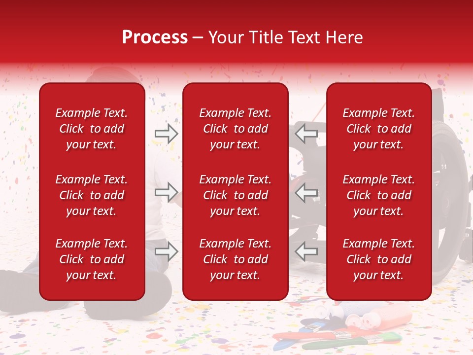 Global Grey Cube PowerPoint Template
