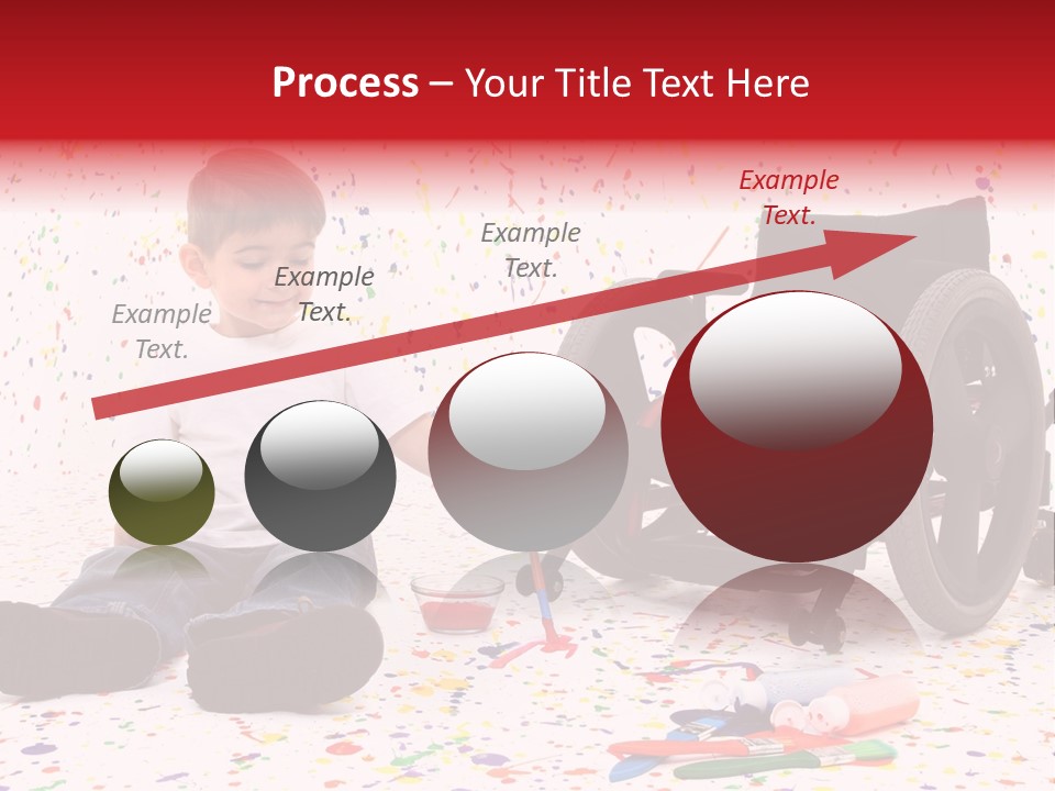 Global Grey Cube PowerPoint Template