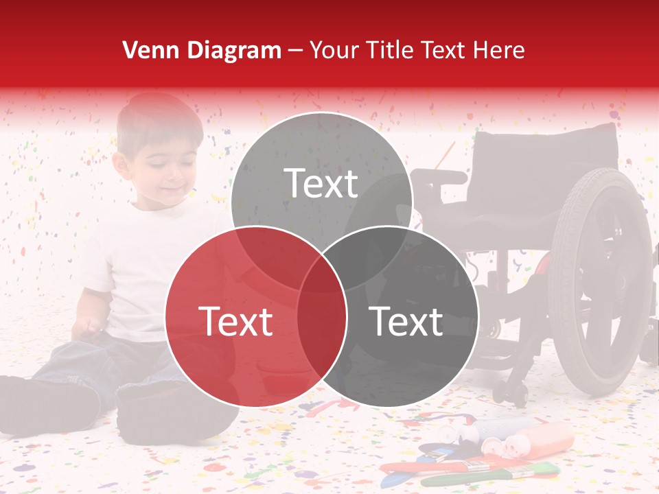 Global Grey Cube PowerPoint Template