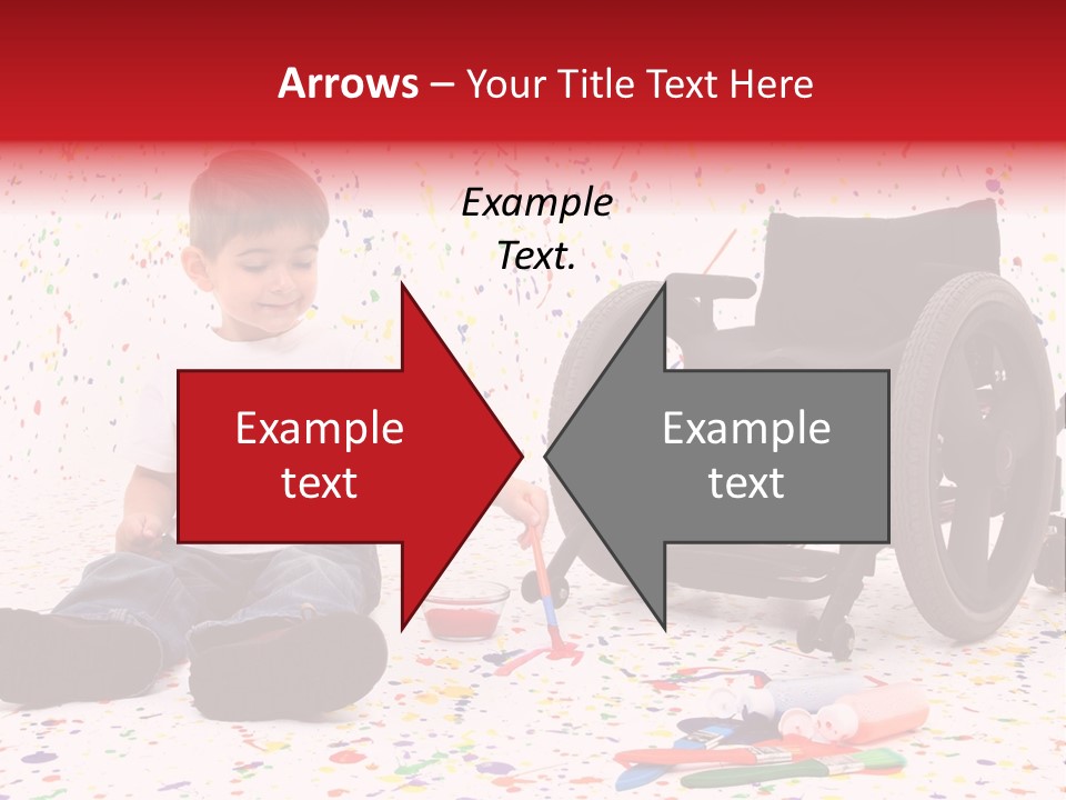 Global Grey Cube PowerPoint Template