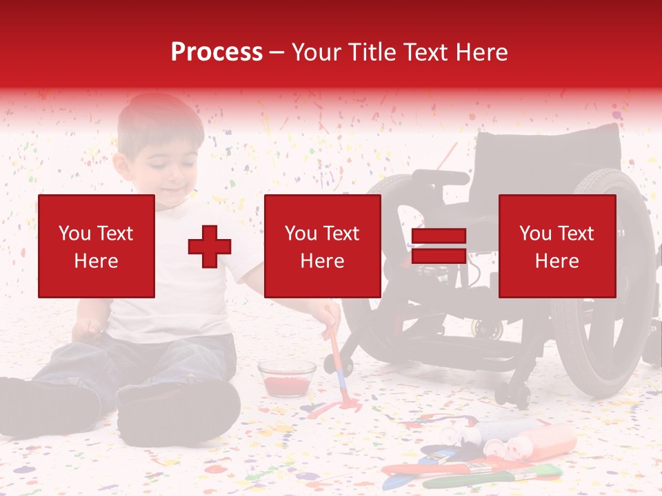 Global Grey Cube PowerPoint Template