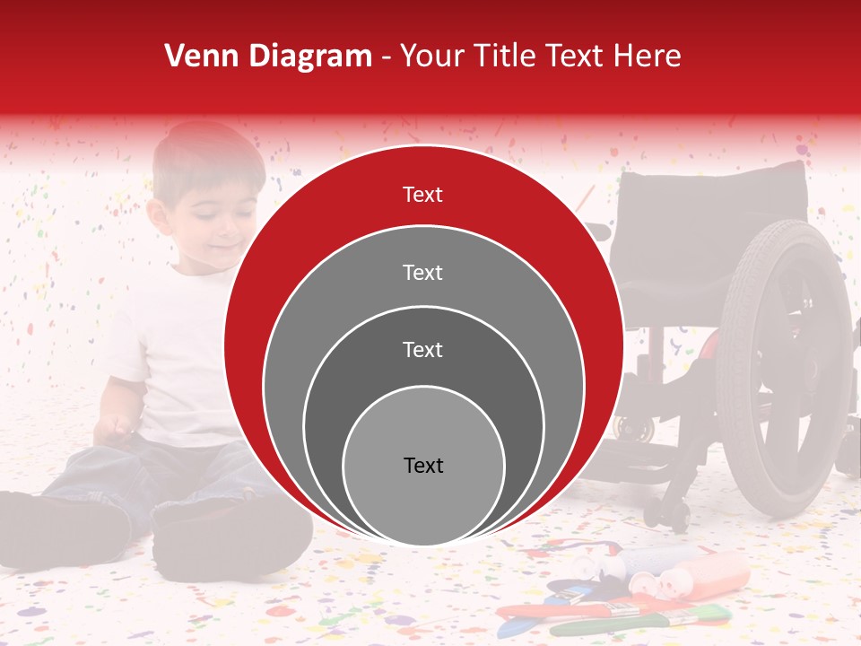 Global Grey Cube PowerPoint Template