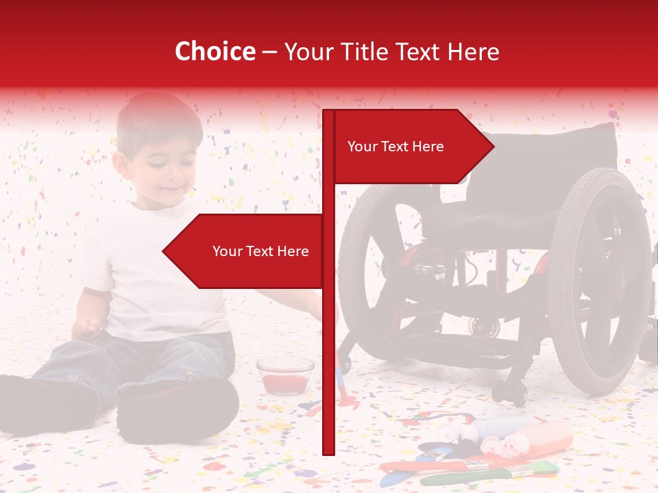 Global Grey Cube PowerPoint Template