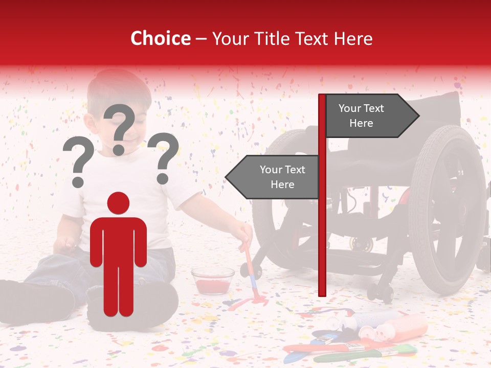 Global Grey Cube PowerPoint Template