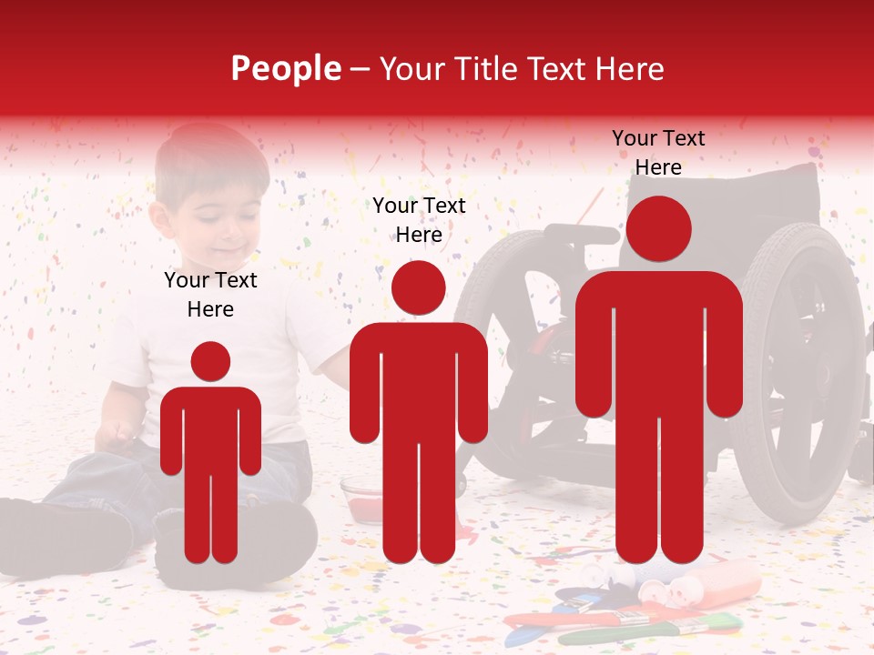 Global Grey Cube PowerPoint Template