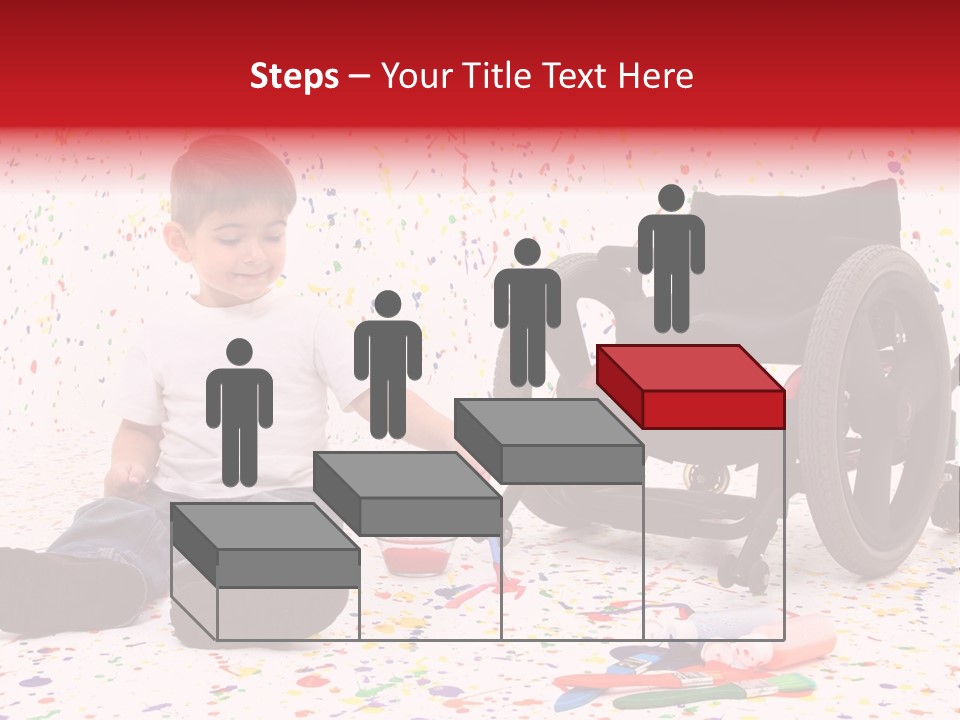 Global Grey Cube PowerPoint Template