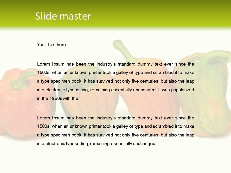 Sphere Environment House PowerPoint Template