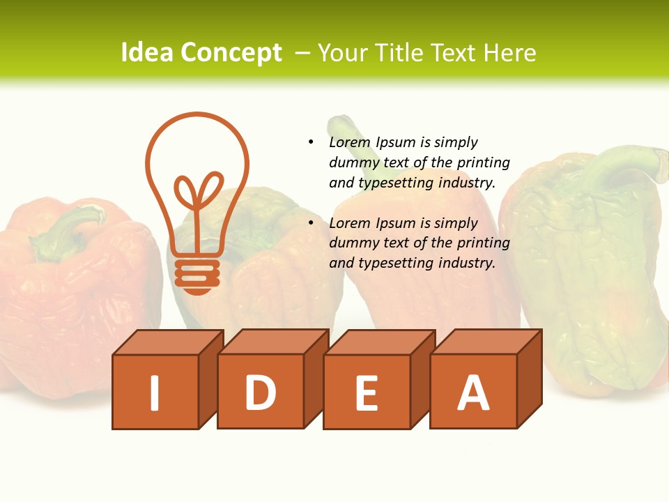 Sphere Environment House PowerPoint Template