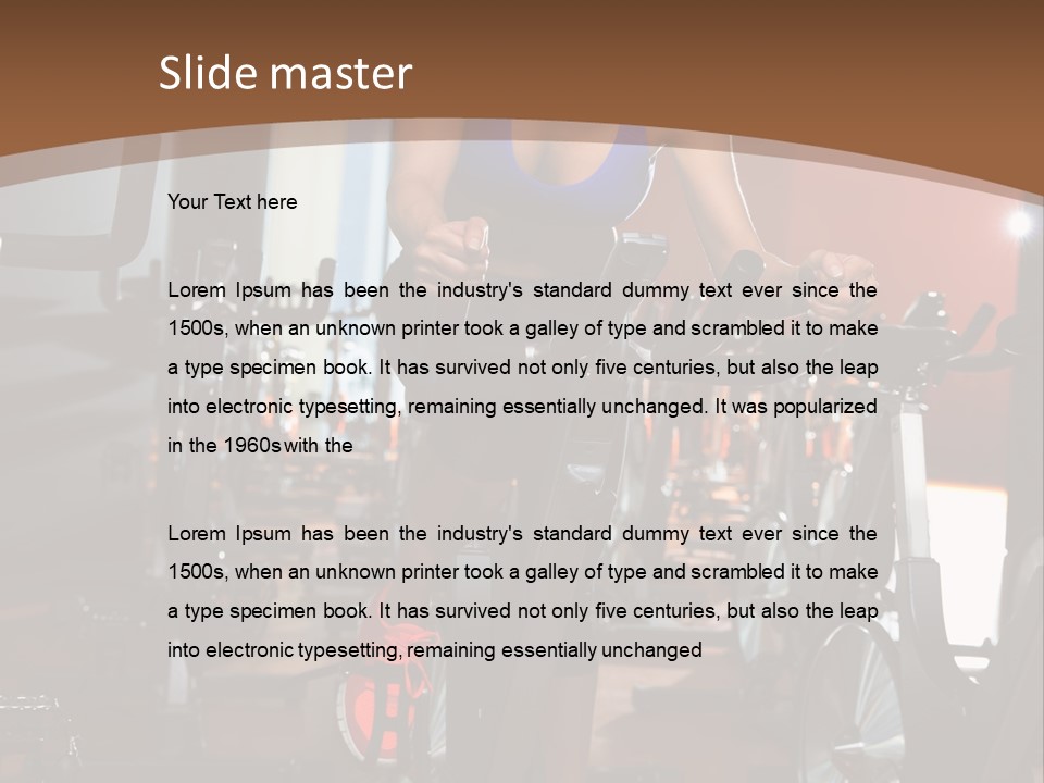 Architecture Ball Cube PowerPoint Template