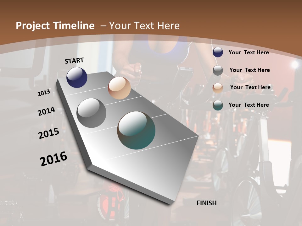 Architecture Ball Cube PowerPoint Template