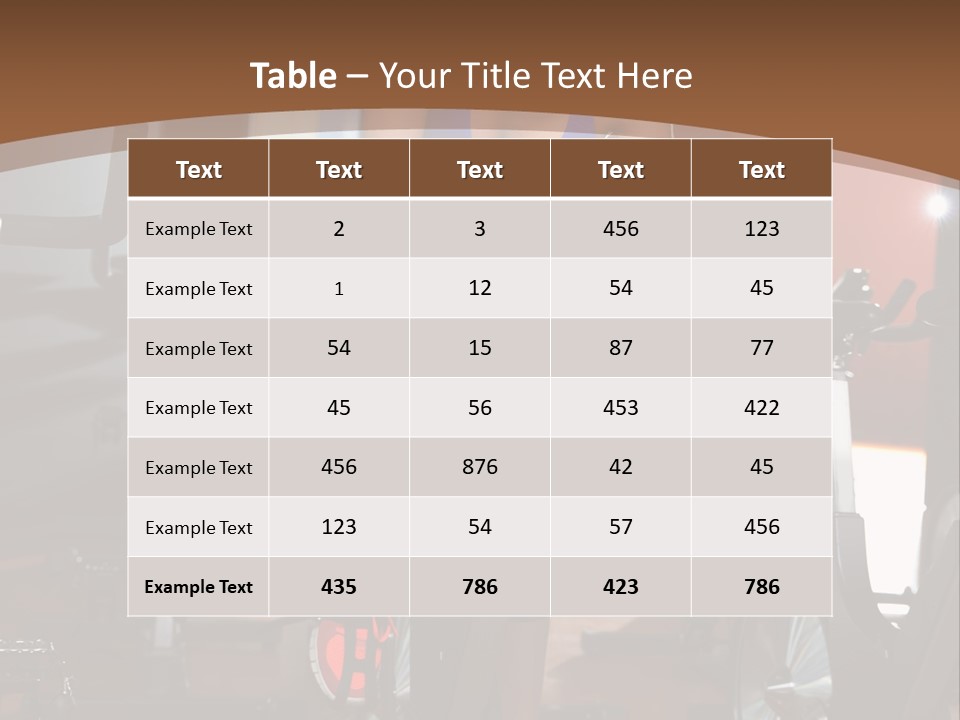 Architecture Ball Cube PowerPoint Template