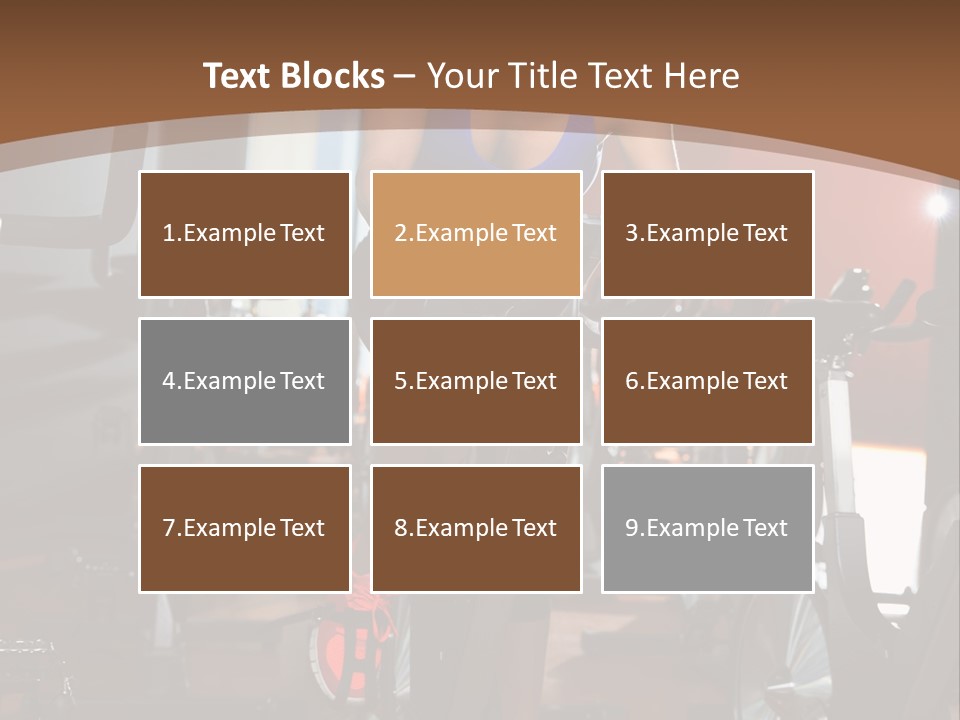 Architecture Ball Cube PowerPoint Template