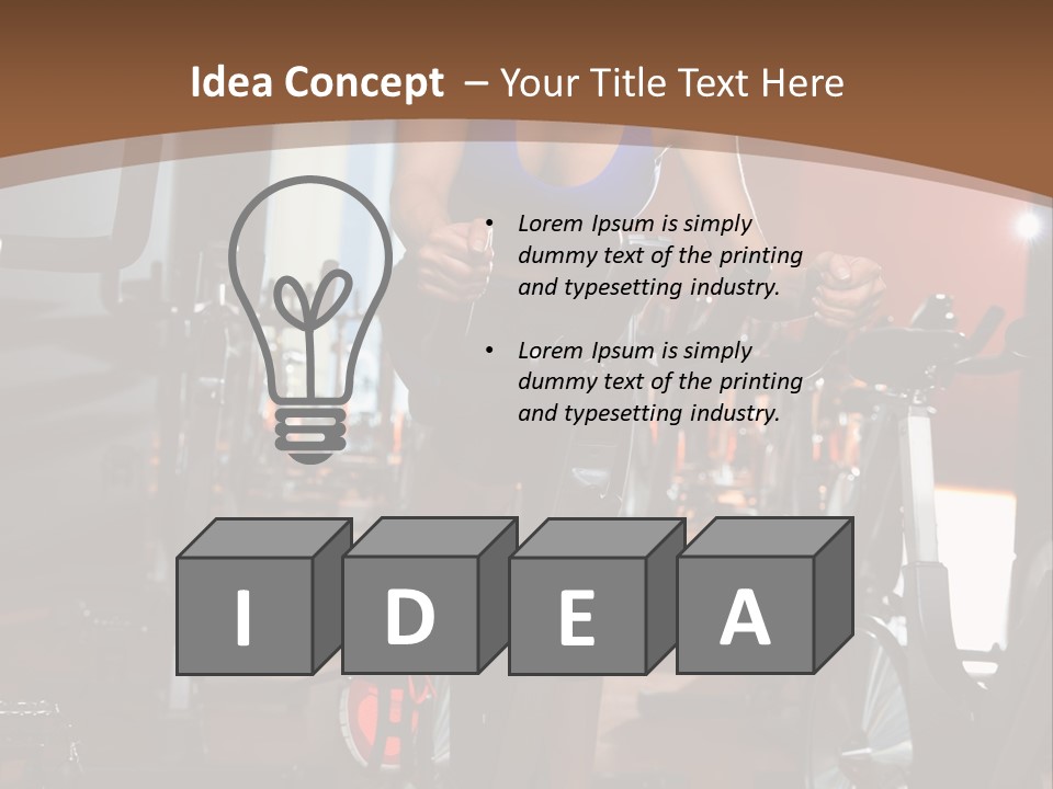 Architecture Ball Cube PowerPoint Template