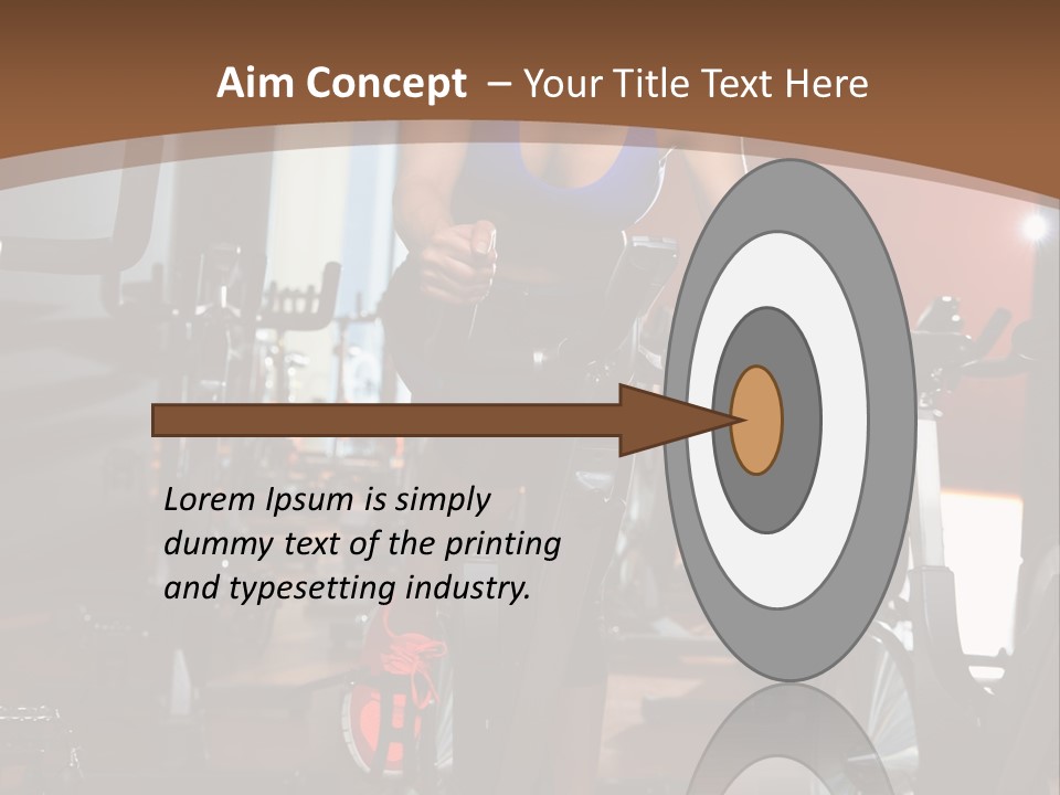 Architecture Ball Cube PowerPoint Template