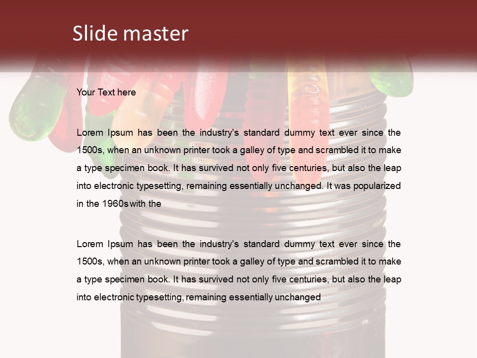 House Light Background PowerPoint Template