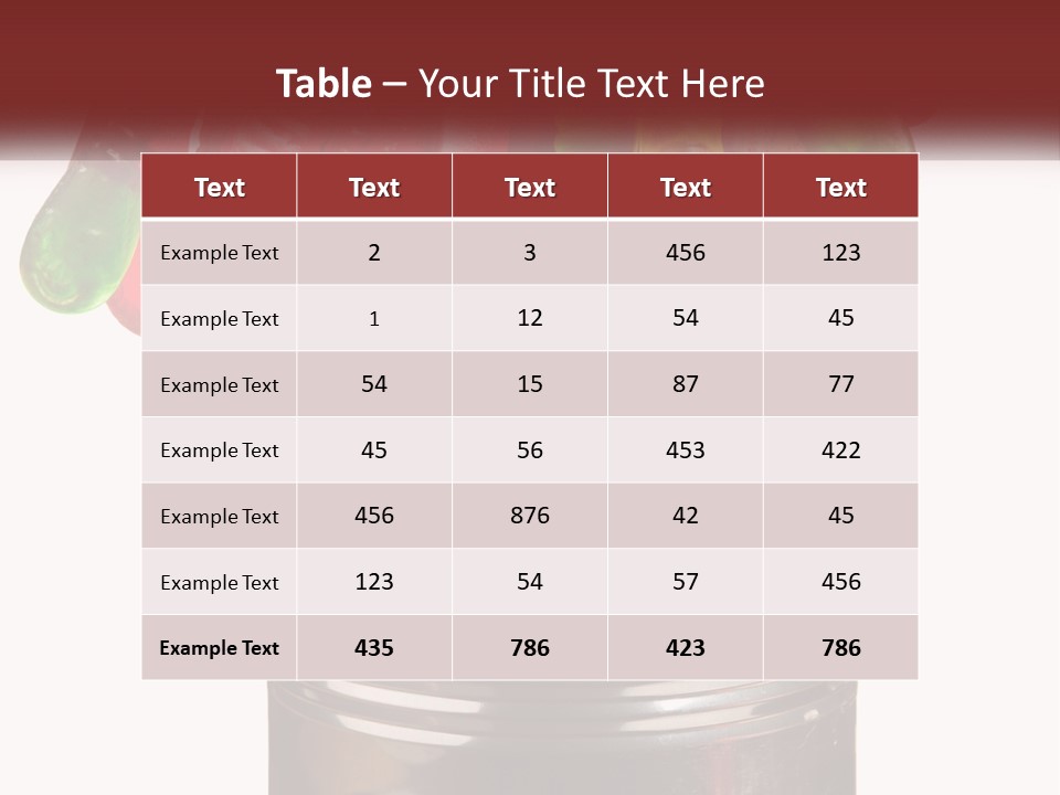 House Light Background PowerPoint Template