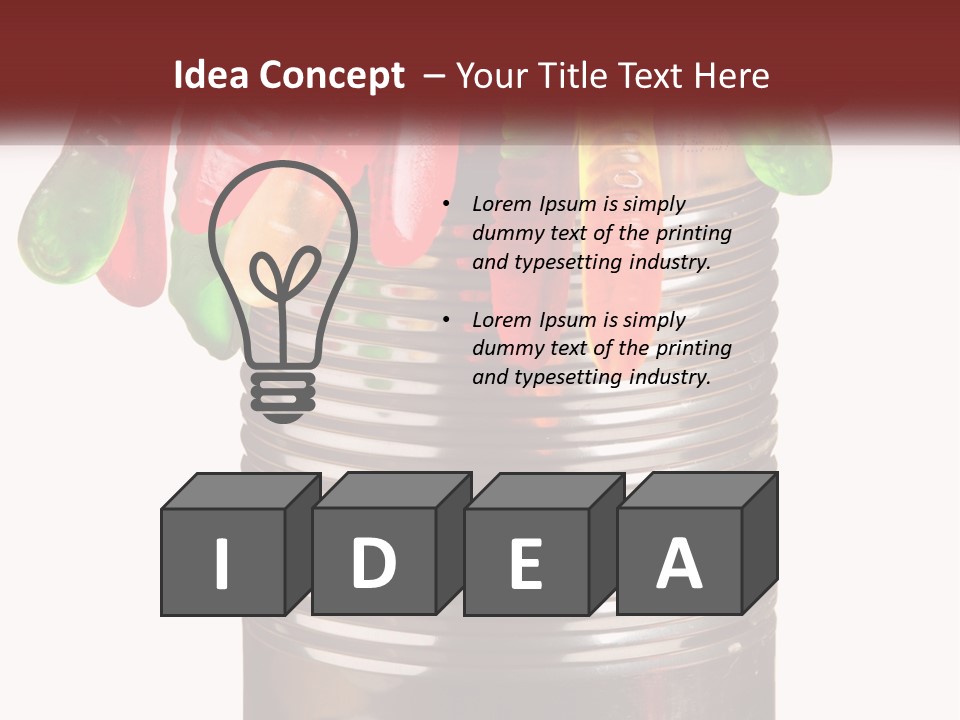 House Light Background PowerPoint Template