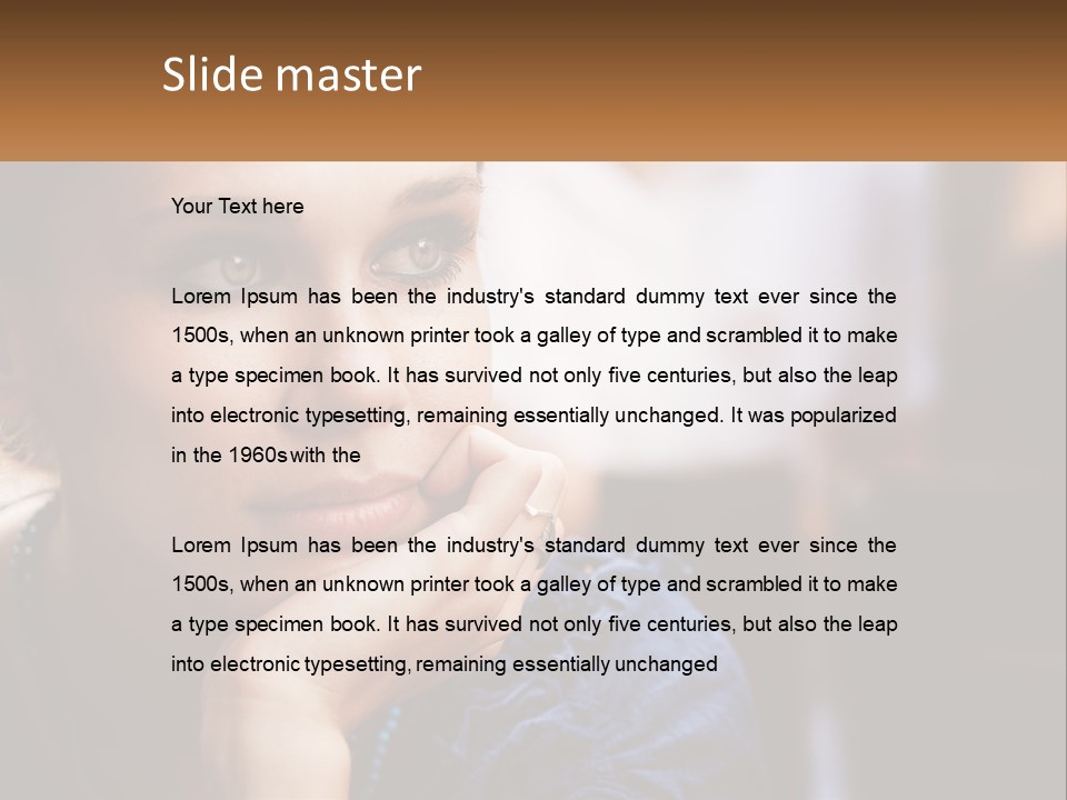 Render Downtown World PowerPoint Template