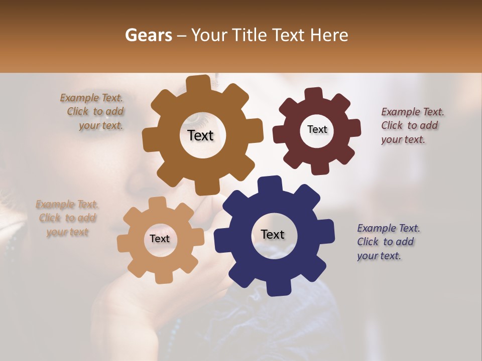 Render Downtown World PowerPoint Template