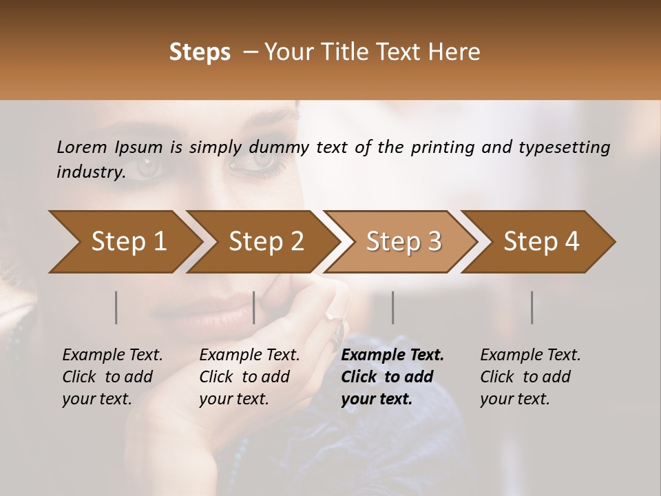 Render Downtown World PowerPoint Template