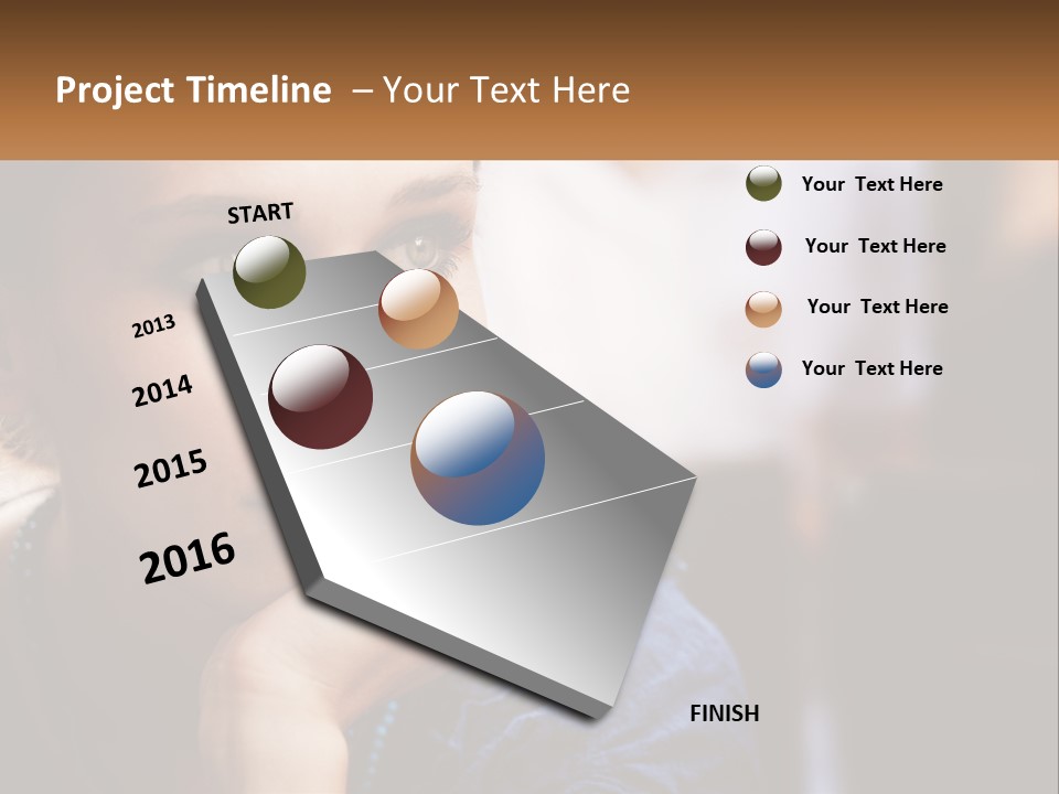 Render Downtown World PowerPoint Template