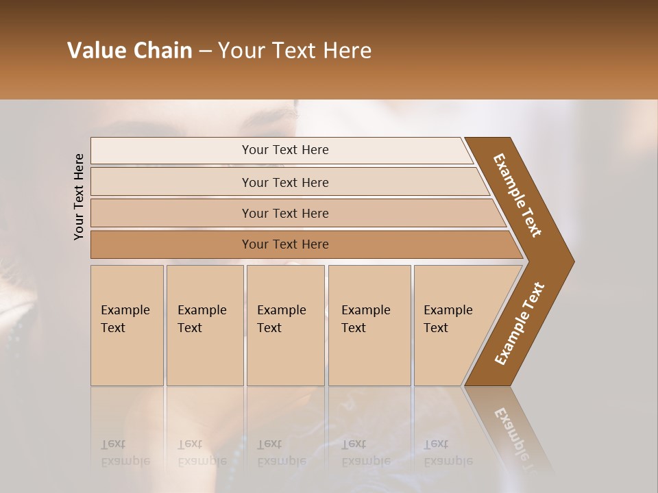 Render Downtown World PowerPoint Template