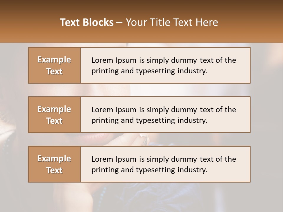 Render Downtown World PowerPoint Template