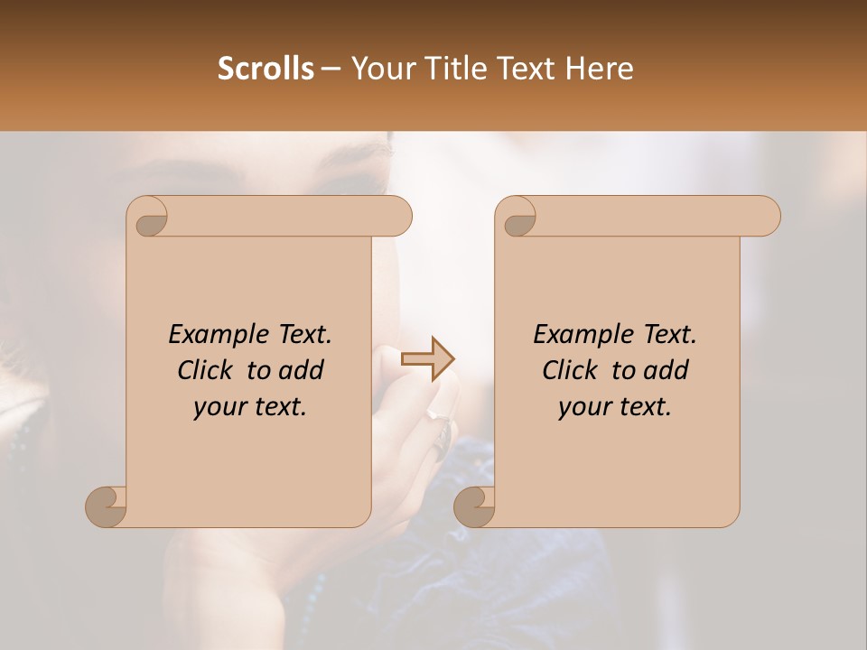 Render Downtown World PowerPoint Template