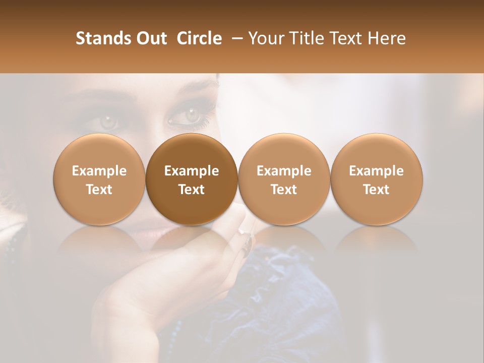 Render Downtown World PowerPoint Template