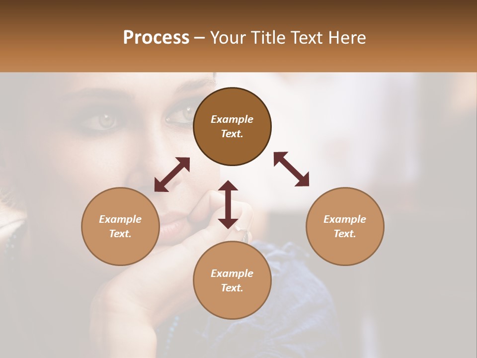 Render Downtown World PowerPoint Template