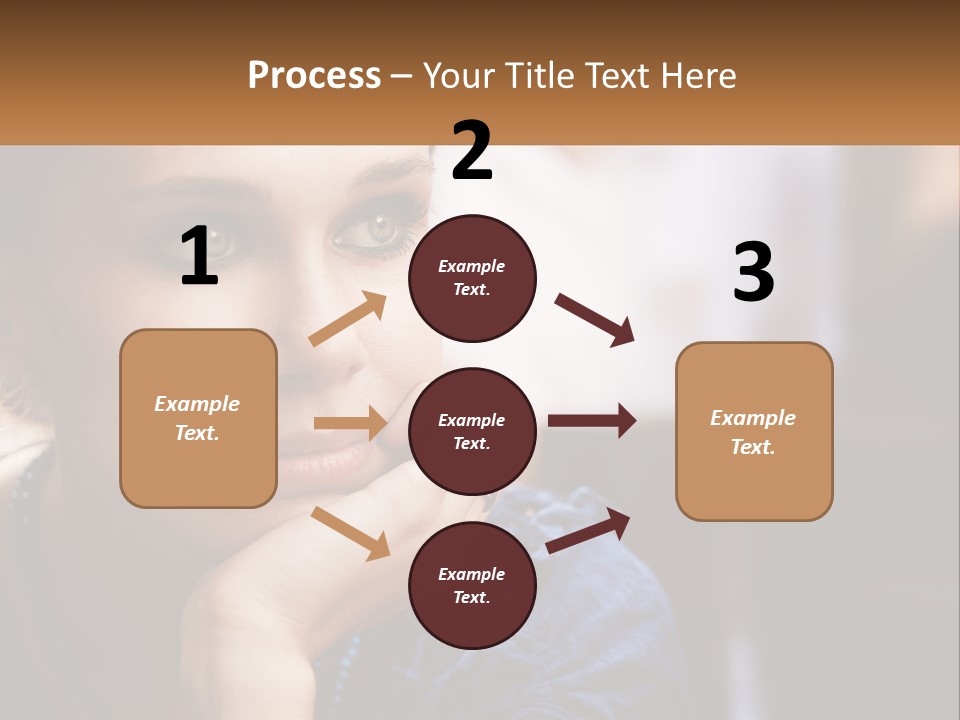 Render Downtown World PowerPoint Template