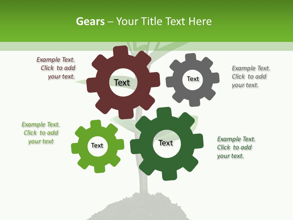 Construction Grey Sphere PowerPoint Template