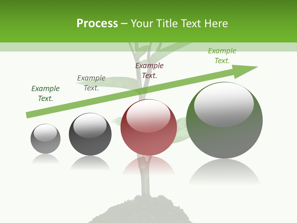 Construction Grey Sphere PowerPoint Template