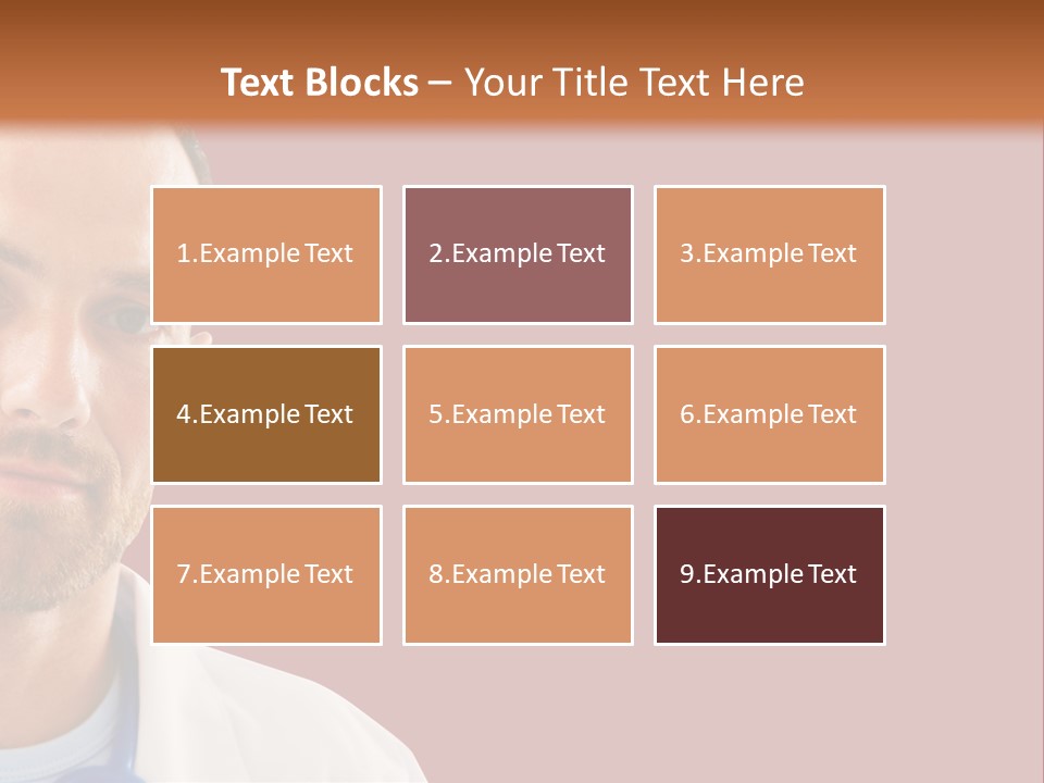 Cityscape City Shape PowerPoint Template