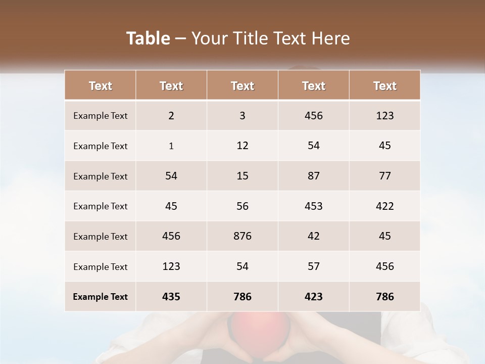Building Sphere House PowerPoint Template