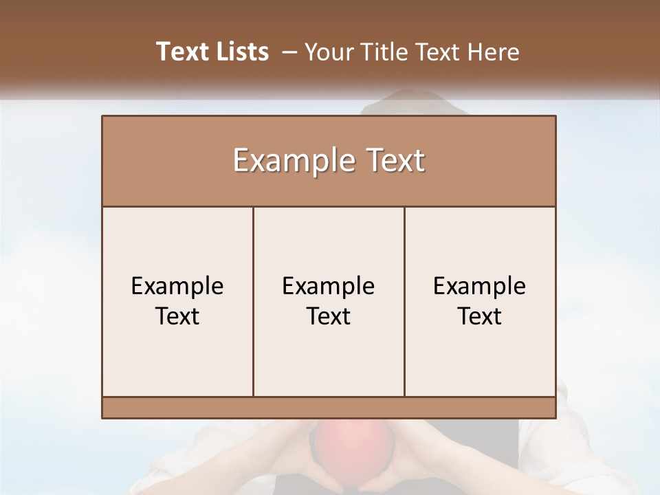 Building Sphere House PowerPoint Template