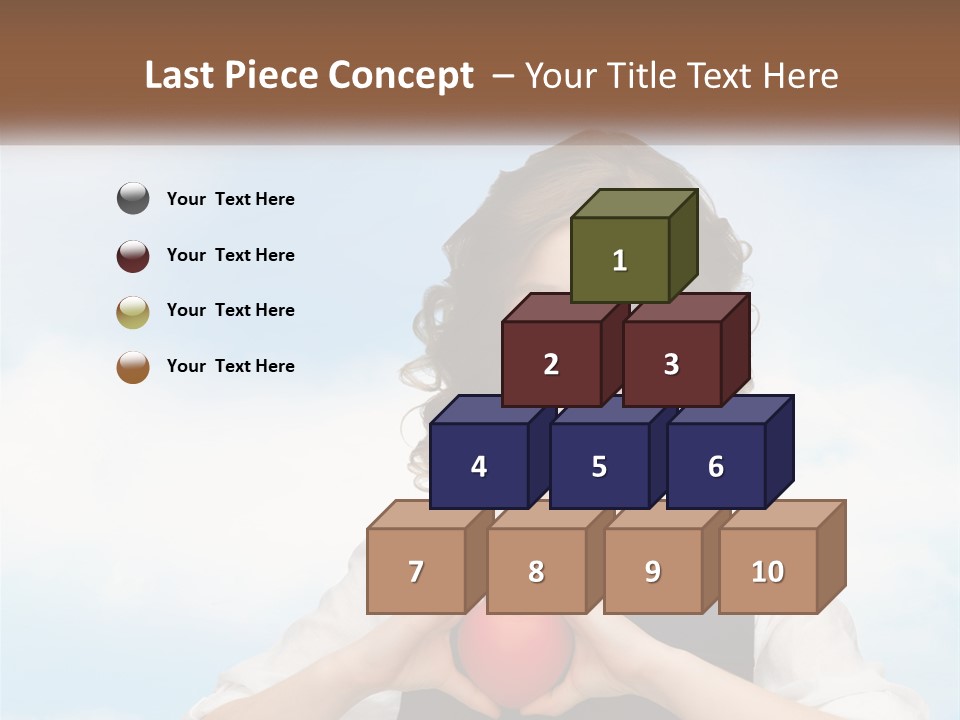 Building Sphere House PowerPoint Template